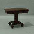 Empire Mahogany Card Table