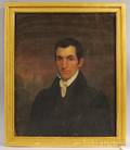 American School 19th Century Portrait of Anson Rood