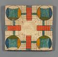 Painted Pine Parcheesi Game Board