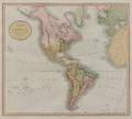 North and South America John Cary c 17541835 A New Map of America