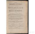Webster John 16101682 The Displaying of Witchcraft Wherein is affirmed that there are many sorts of Deceivers and Impostors