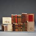 Decorative Bindings Sets Thirtyfive Volumes Fine Bindings English Literature and Others