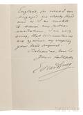 Grieg Edvard 18431907 Autograph Letter Signed Kristiania 1906