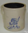 Pennsylvania twogallon stoneware crock 19th c