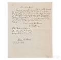 Rossini Gioacchino 17921868 Autograph Letter Signed Two Cartedevisites and Engraved Portrait
