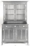 Pennsylvania Chippendale cherry Dutch cupboard ca 1790
