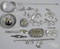 Assorted sterling silver jewelry