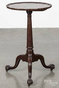 George III mahogany candlestand