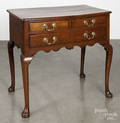 George II oak dressing table