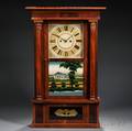Spencer  Wooster Mahogany Shelf Clock