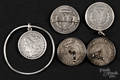 Morgan silver dollar jewelry set