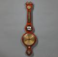 A Martinell Mahogany Wheel Barometer