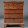 Sycamore and Pine Chest of Drawers