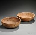 Two Turned Burl Bowls
