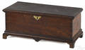 Miniature Pennsylvania walnut blanket chest late 18th c