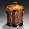Bennington Pottery Biscuit Jar and Cover