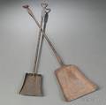 Wrought Iron Shovel and Peel