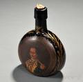 Paintdecorated Flask