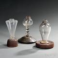 Three Makedo Oil Lamps