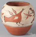 Native American Indian Zia pottery olla