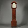 Federal Mahogany Inlaid Tall Case Clock