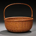Round Swinghandled Nantucket Basket