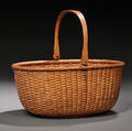 Oval Swinghandled Nantucket Basket