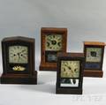 Four Connecticut Cottage Clocks