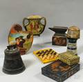 Nine Miscellaneous Advertising Tins