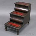George IIIstyle Mahogany Library Steps