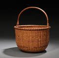 Deep Round Swinghandled Nantucket Basket