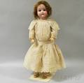 CM Bergmann Bisque Head Girl Doll
