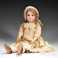 Large Kley amp Hahn Bisque Head Girl Doll