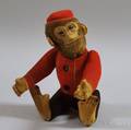 Vintage Schuco YesNo Bellhop Monkey