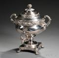 RegencyGeorge IV Silver on Copper Tea Urn