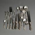 Reed amp Barton Francis I Pattern Sterling Silver Flatware Service