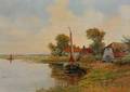 Arend van de Pol Dutch 18861956 Polder Landscape