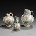 Three Doulton Lambeth Carrera Jugs