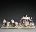 Porcelain Horsedrawn Carriage