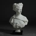 Fille Pugi Italian fl Late 19thEarly 20th Century Marble Bust of a Young Beauty