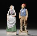 Two Royal Copenhagen Porcelain Figures
