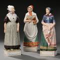 Three Royal Copenhagen Porcelain Figures of Women