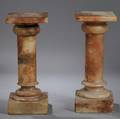 Pair of Onyx Pedestals