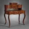 Rococostyle Walnutveneered Writing Desk