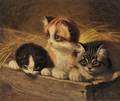 Sidney Lawrence Brackett American 18521910 Three Little Kittens