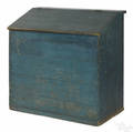 Painted pine grain bin 19th c