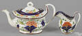 Gaudy Dutch porcelain in the grape pattern 19th c