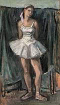 Moses Soyer American 18991974 Standing Dancer