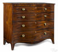 Southern Federal mahogany chest of drawers ca 1805