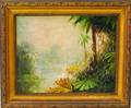 JS Dickinson American 19th Century Tropical Scene